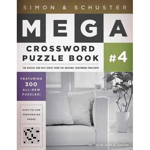 Simon & Schuster Mega Crossword Puzzle Book #4 - Paperback