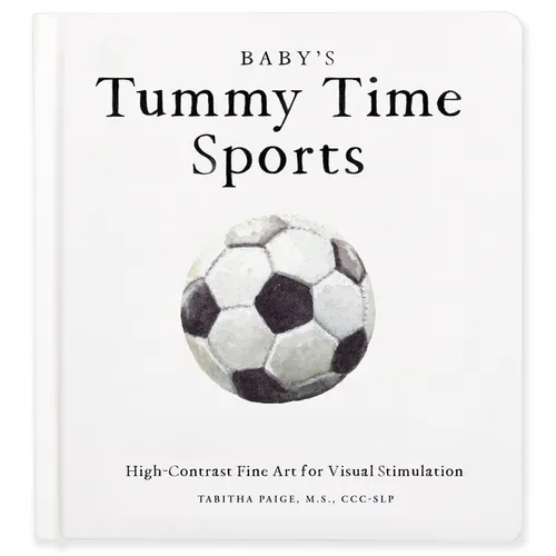 Baby's Tummy Time Sports: High-Contrast Fine Art for Visual Stimulation - Board Book