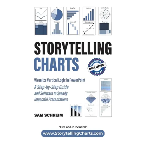 Storytelling Charts: Visualize Vertical Logic in PowerPoint: A Step-by-Step Guide and Software to Speedy Impactful Presentations - Paperback