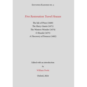 Five Restoration Travel Hoaxes - Paperback