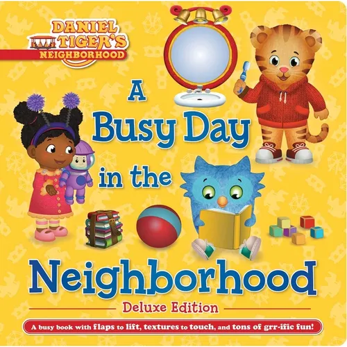 A Busy Day in the Neighborhood Deluxe Edition - Board Book