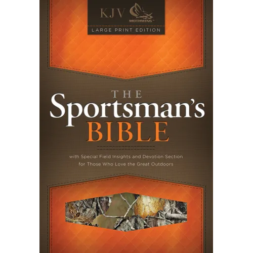 Sportsman's Bible-KJV-Large Print - Bonded Leather