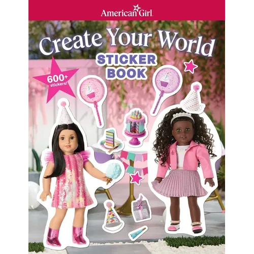 American Girl: Create Your World Sticker Book - Paperback