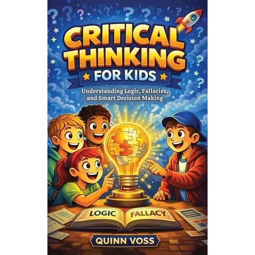 Critical Thinking for Kids: Understanding Logic, Fallacies, and Smart Decision Making - Hardcover