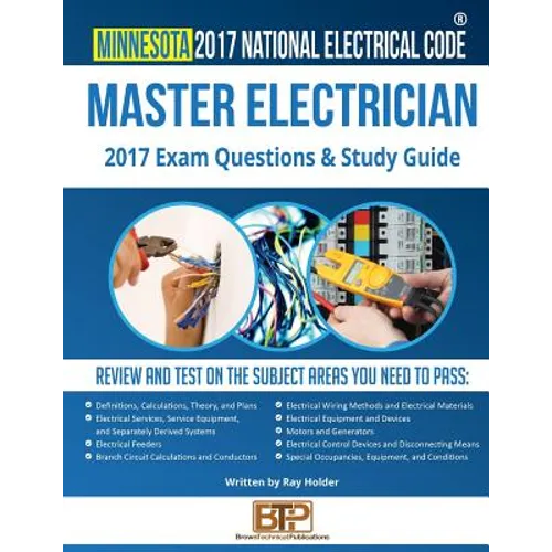 Minnesota 2017 Master Electrician Study Guide - Paperback