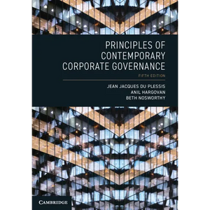 Principles of Contemporary Corporate Governance - Paperback