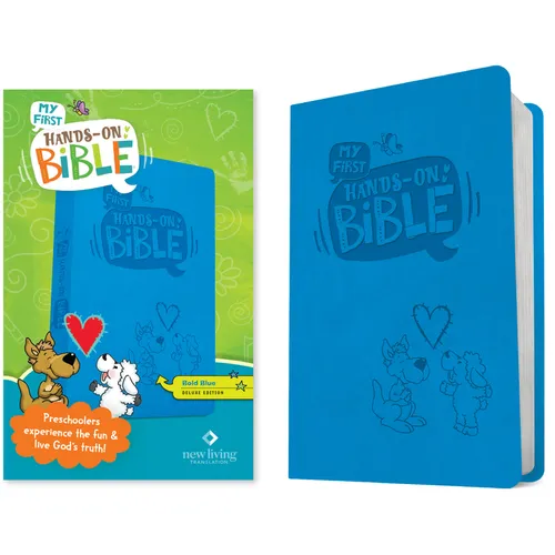 My First Hands-On Bible-NLT - Imitation Leather