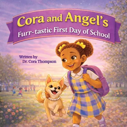 Cora and Angel's Furr-tastic First Day of School - Paperback