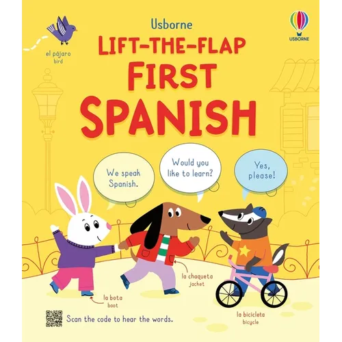 Lift-The-Flap First Spanish - Board Book