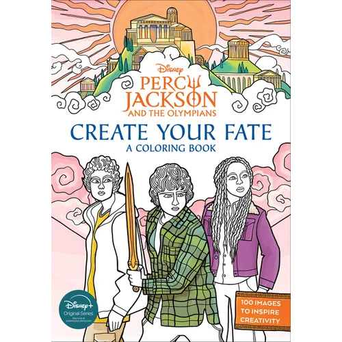 Percy Jackson and the Olympians: Create Your Fate: A Coloring Book - Paperback