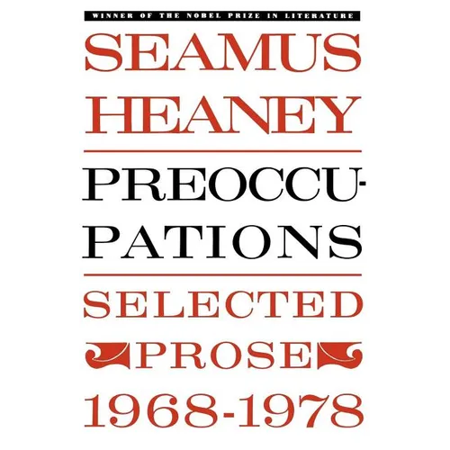 Preoccupations: Selected Prose, 1968-1978 - Paperback