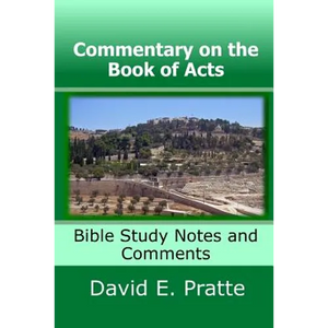 Commentary on the Book of Acts: Bible Study Notes and Comments - Paperback