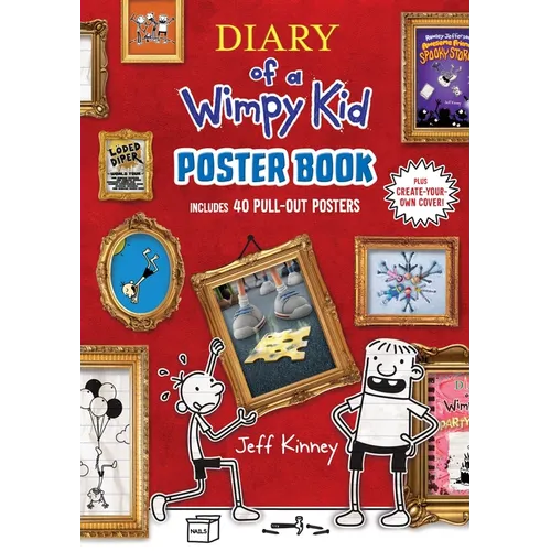 Diary of a Wimpy Kid Poster Book: Includes 40 Pull-Out Posters - Paperback
