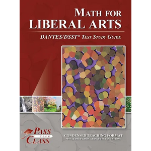 Math for Liberal Arts DANTES / DSST Test Study Guide - Hardcover