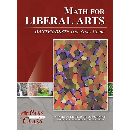 Math for Liberal Arts DANTES / DSST Test Study Guide - Hardcover