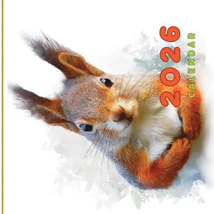 Calendar 2026: Cute Animals near us! - Paperback
