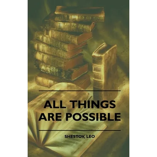 All Things Are Possible - Paperback