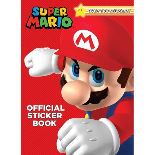 Super Mario Official Sticker Book (Nintendo(r)): Over 800 Stickers! - Paperback