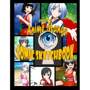 Blank Anime Manga Comic Sketchbook - Paperback