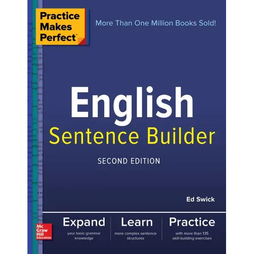 Practice Makes Perfect English Sentence Builder, Second Edition - Paperback