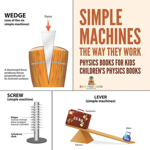 Simple Machines: The Way They Work - Physics Books for Kids Children's Physics Books - Paperback