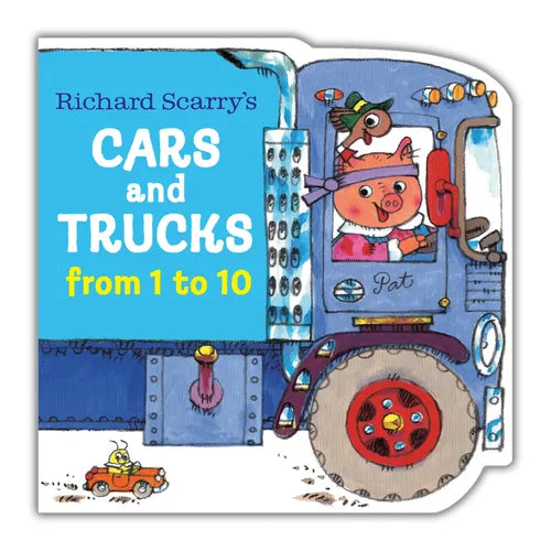 Richard Scarry's Cars and Trucks from 1 to 10 - Board Book