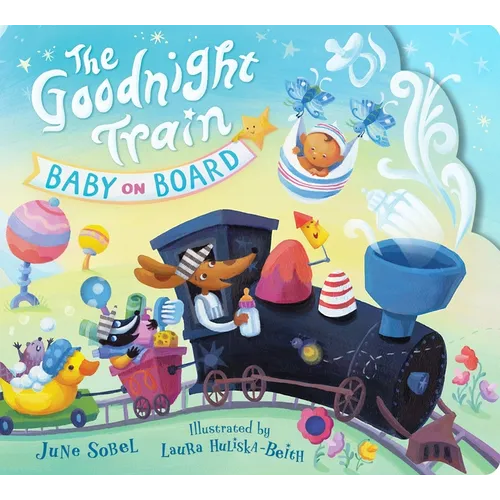 The Goodnight Train Baby on Board - Board Book