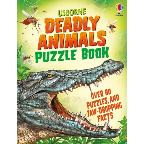 Deadly Animals Puzzle Book - Paperback