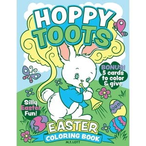 Hoppy Toots Easter Coloring Book - Paperback