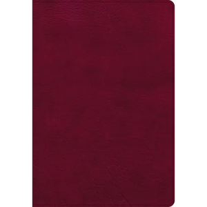 NASB Super Giant Print Reference Bible, Burgundy Leathertouch, Indexed - Imitation Leather