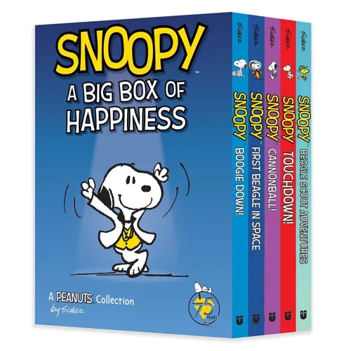 Snoopy: A Big Box of Happiness - Paperback