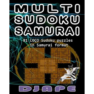 Multi Sudoku Samurai - Paperback
