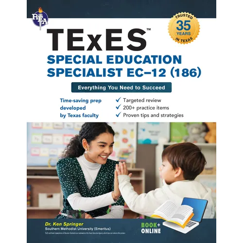 TExES Special Education Specialist Ec-12 (186) 2026-2027 - Paperback