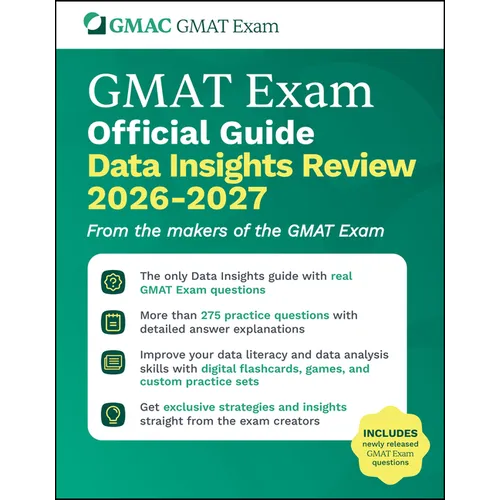 GMAT Official Guide Data Insights Review 2026 - 2027: Book + Online Question Bank - Paperback