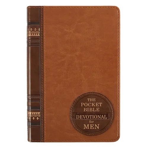 The Pocket Bible Devotional for Men - Imitation Leather