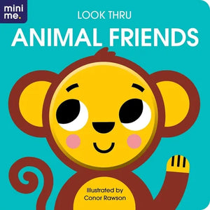 Look Thru: Animal Friends: Board Book with Fun Cut-Outs! - Board Book