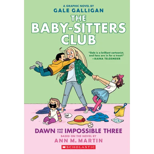 Dawn and the Impossible Three: A Graphic Novel (the Baby-Sitters Club #5): Volume 5 - Paperback