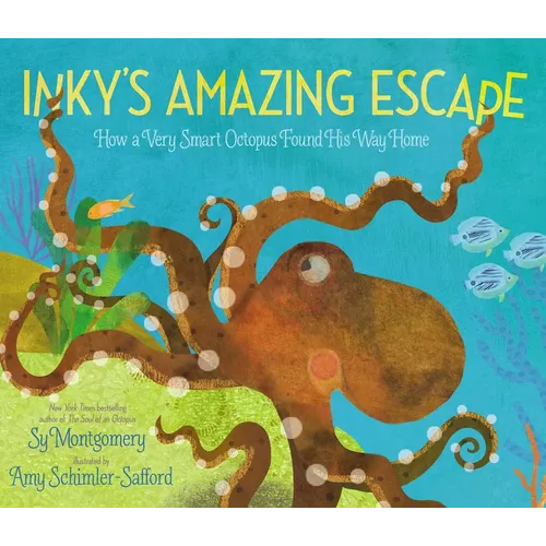 Inky's Amazing Escape: How a Very Smart Octopus Found His Way Home - Hardcover
