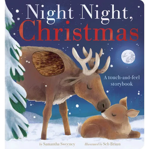Night Night, Christmas: A Touch-And-Feel Storybook - Board Book