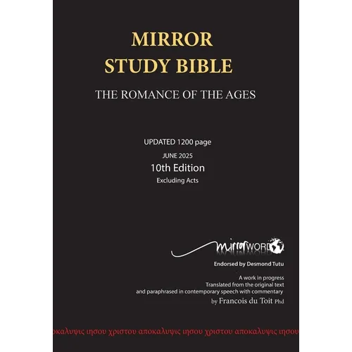 Mirror Bible-OE - Paperback