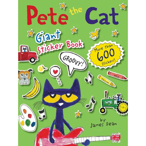 Pete the Cat Giant Sticker Book - Paperback