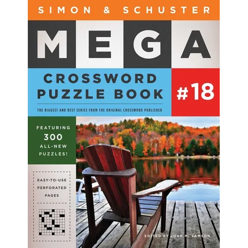 Simon & Schuster Mega Crossword Puzzle Book #18 - Paperback