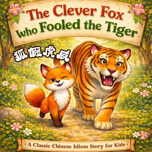 The Clever Fox Who Fooled the Tiger: A Classic Chinese Idiom Story for Kids - Paperback