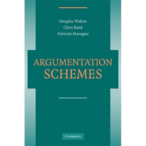 Argumentation Schemes - Paperback