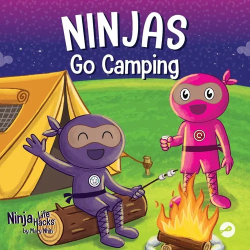 Ninjas Go Camping: A Rhyming Children's Book About Camping - Paperback