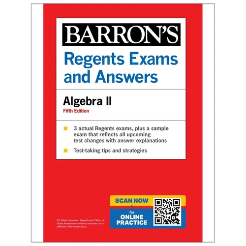 Regents Exams and Answers: Algebra II, Fifth Edition (Barron's New York Regents) - Paperback