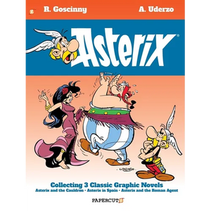 Asterix Omnibus Vol. 5: Collecting Asterix and the Cauldron, Asterix in Spain, and Asterix and the Roman Agent - Hardcover