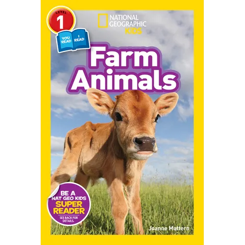 Farm Animals (National Geographic Kids Readers, Level 1/Co-Reader) - Paperback