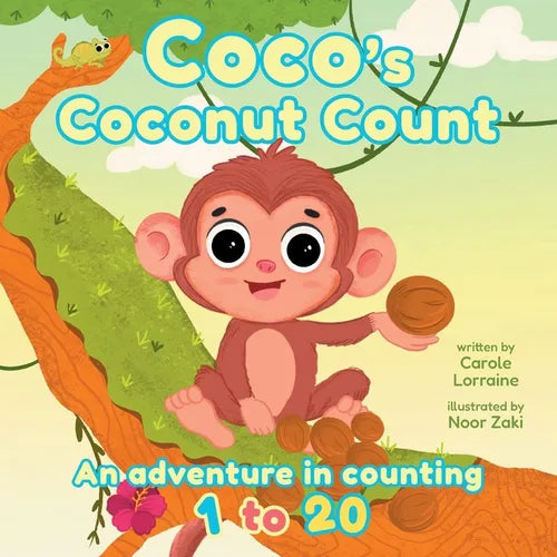 Coco's Coconut Count: An adventure in counting 1 to 20 - Paperback
