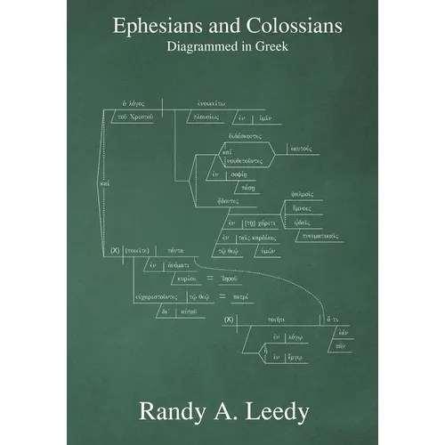 Ephesians and Colossians Diagrammed in Greek - Paperback